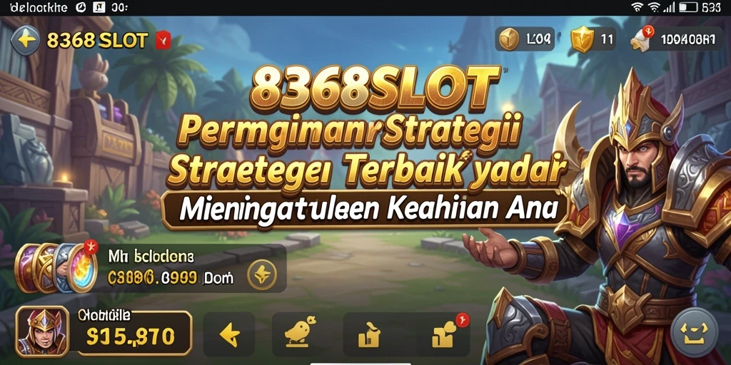 Tampilan gameplay menarik dari 8368SLOT dengan elemen strategi yang kuat.