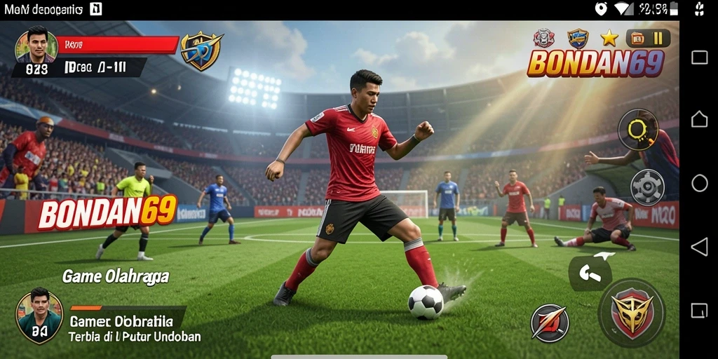 Tampilan menarik dari gameplay BONDAN69 yang menampilkan aksi olahraga seru.