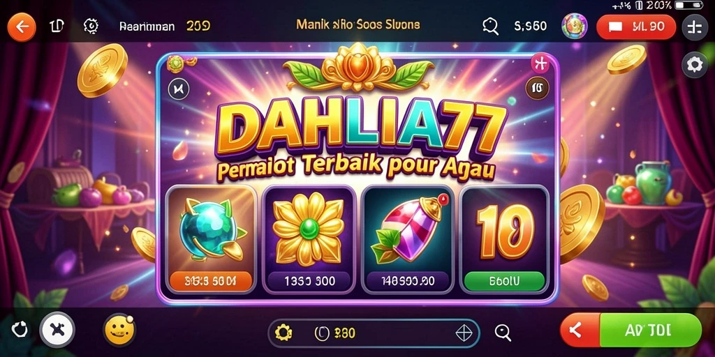 Gameplay menarik dan seru di slot DAHLIA77.