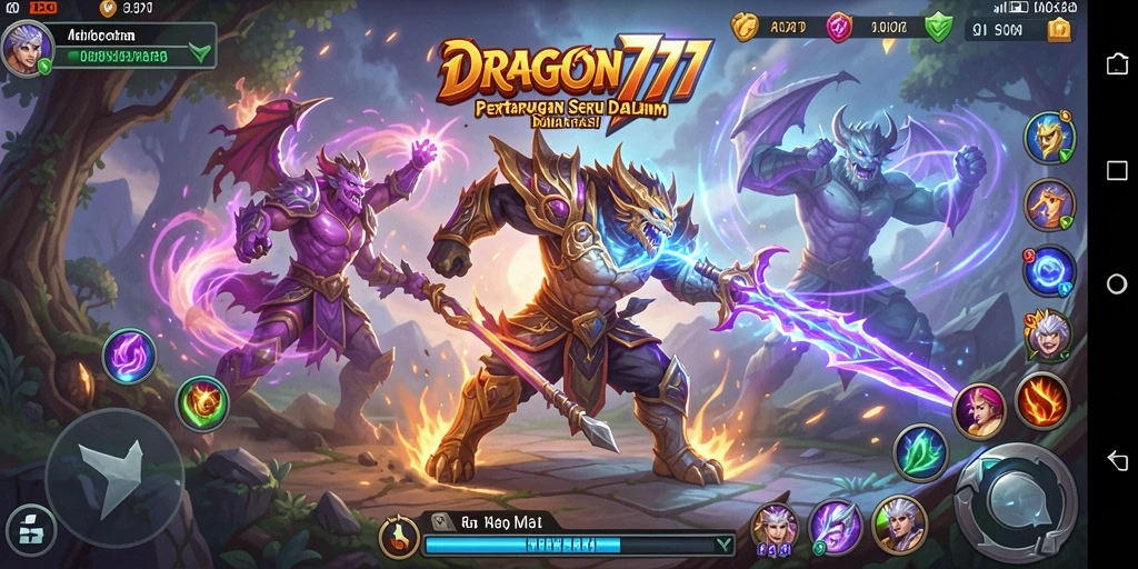 Tampilan gameplay DRAGON777 yang seru dan penuh aksi.