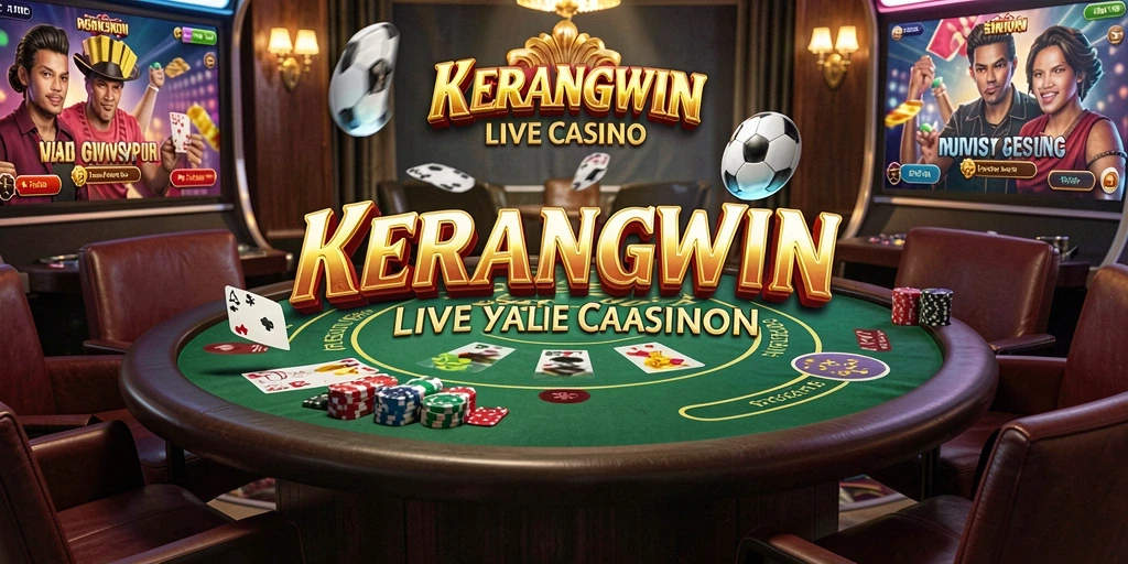Tampilan gameplay Live Casino yang menarik di KERANGWIN.