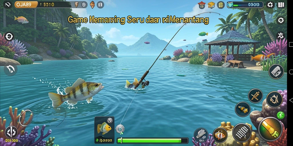 Tangkapan ikan besar dalam permainan OJA89 yang menegangkan.