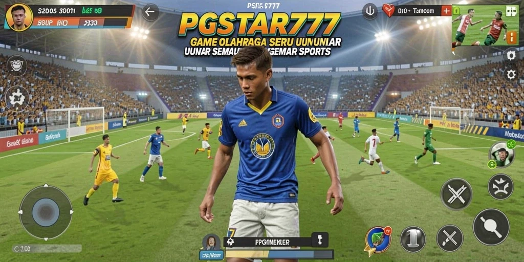 Tampilan menakjubkan dari gameplay PGSTAR777 di dunia olahraga.