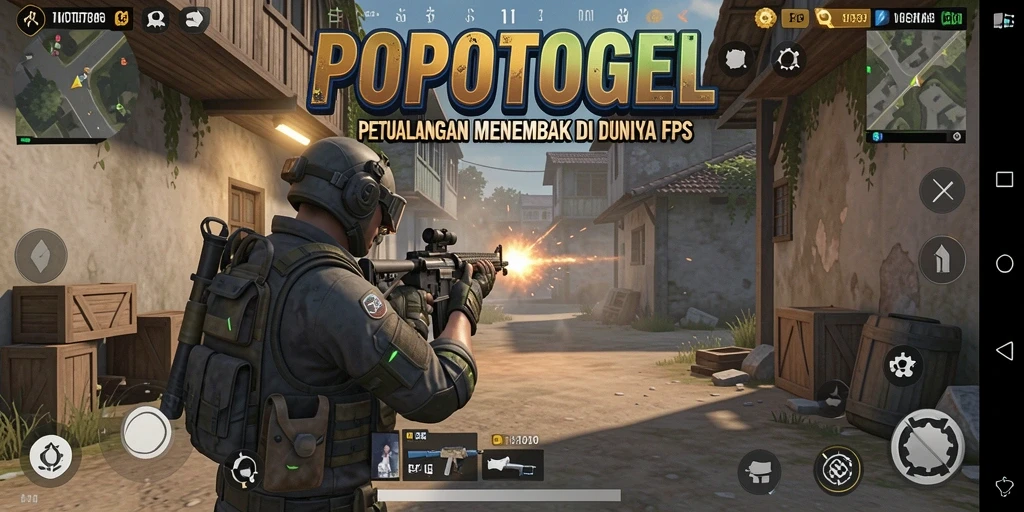 Tampilan gameplay menembak yang seru di <strong>POPOTOGEL</strong>