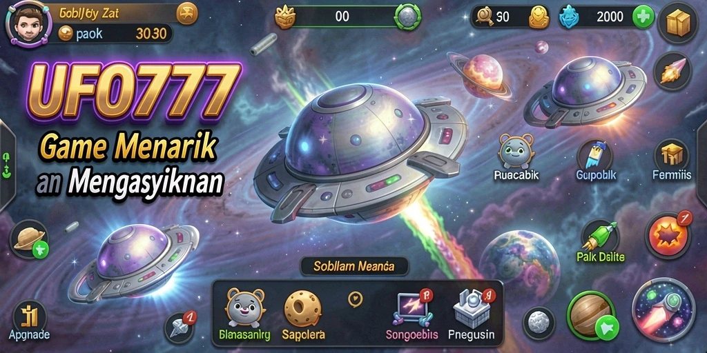 Tampilan menawan dari gameplay <strong>UFO777</strong> yang seru dan mengasyikkan.